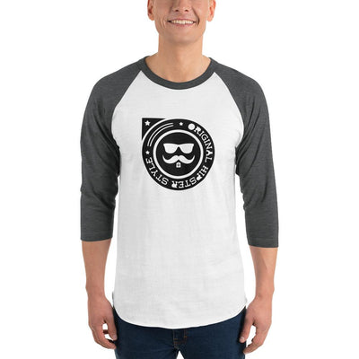 Men's 3/4th Sleeve Raglan T- Shirt - Original Hipster Style