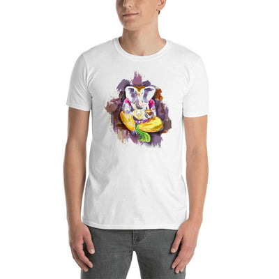 MEN'S ROUND NECK T SHIRT- Glorious Ganesha