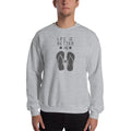 Unisex Crewneck Sweatshirt - Flip-Flop through Life