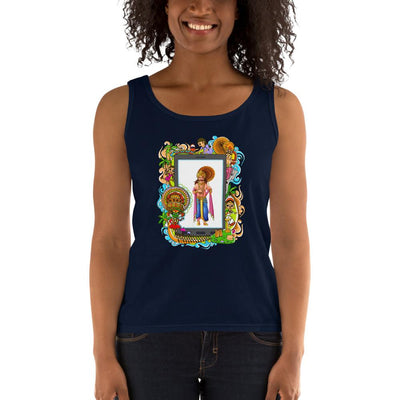 Women's Missy Fit Tank top - Onam- Mahabali