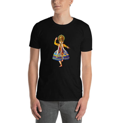 Men's Round Neck T Shirt - Onam- Kathakali Dancer