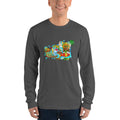 Unisex Long Sleeve T-shirt - Onam- Kathakali Dancer