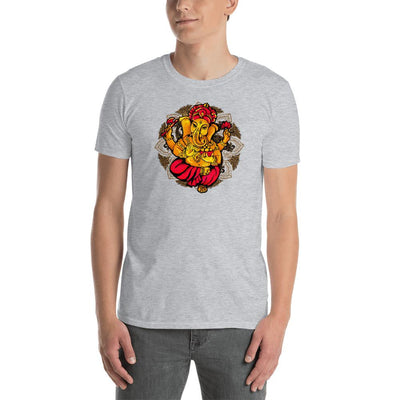 MEN'S ROUND NECK T SHIRT- Blessed Ganapati