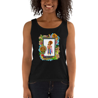 Women's Missy Fit Tank top - Onam- Mahabali