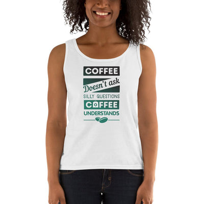 Women's Missy Fit Tank top - Coffee Understands