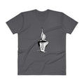 Men's V- Neck T Shirt - Good days start with coffee & you - mug