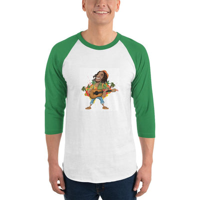 Men's 3/4th Sleeve Raglan T- Shirt - Ravishing Rockstar