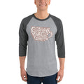 Men's 3/4th Sleeve Raglan T- Shirt - Good days start with coffee