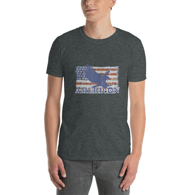 Men's Round Neck T Shirt - American