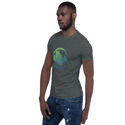 Men's Round Neck T Shirt - Beat of Heart