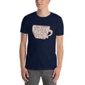 Men's Round Neck T Shirt - Good days start with coffee