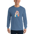 Men's Long Sleeve T-Shirt - Namo- Cartoon -Thumbs up