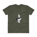 Men's V- Neck T Shirt - Good days start with coffee & you - mug
