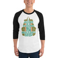 Men's 3/4th Sleeve Raglan T- Shirt - A Thousand Miles