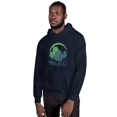 Unisex Hooded Sweatshirt - Beat of Heart