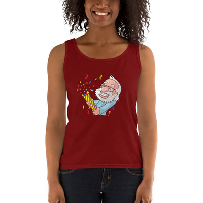 Women's Missy Fit Tank top - Narendra Modi- Party Popper