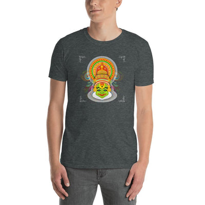 Men's Round Neck T Shirt - Onam- Kathakali Mask