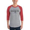 Men's 3/4th Sleeve Raglan T- Shirt - The Roadie