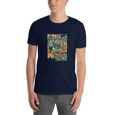 Men's Round Neck T Shirt - Onam Graffiti