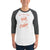 Men's 3/4th Sleeve Raglan T- Shirt - All you need is love