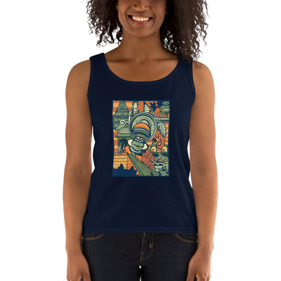 Women's Missy Fit Tank top - Onam Graffiti
