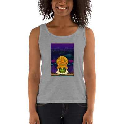 Women's Missy Fit Tank top - Onam- Dancers of Kerala