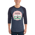 Men's 3/4th Sleeve Raglan T- Shirt - Retro Revive