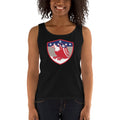 Women's Missy Fit Tank top - Bald Eagle in Shield, Retro design