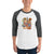 Men's 3/4th Sleeve Raglan T- Shirt - Onam- Celebration of Homecoming