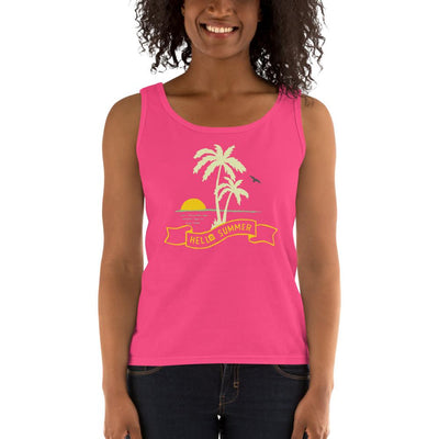 Women's Missy Fit Tank top - Hello Summer