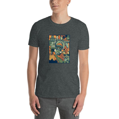 Men's Round Neck T Shirt - Onam Graffiti