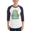 Men's 3/4th Sleeve Raglan T- Shirt - A Thousand Miles