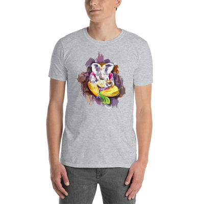 MEN'S ROUND NECK T SHIRT- Glorious Ganesha