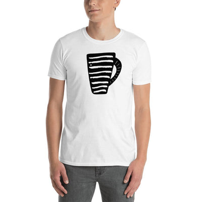 Men's Round Neck T Shirt - Coffee Mug