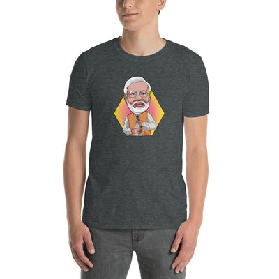 Men's Round Neck T Shirt - Narendra Modi- Peaceful
