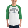 Men's 3/4th Sleeve Raglan T- Shirt - The Roadie