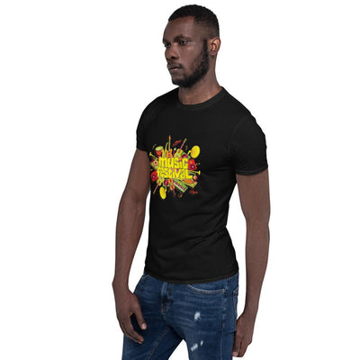 Men's Round Neck T Shirt - The Musical Festival