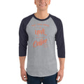 Men's 3/4th Sleeve Raglan T- Shirt - All you need is love