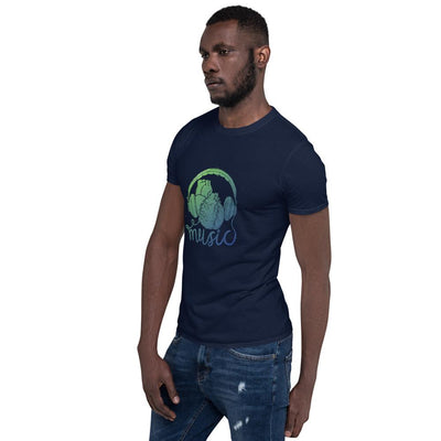 Men's Round Neck T Shirt - Beat of Heart