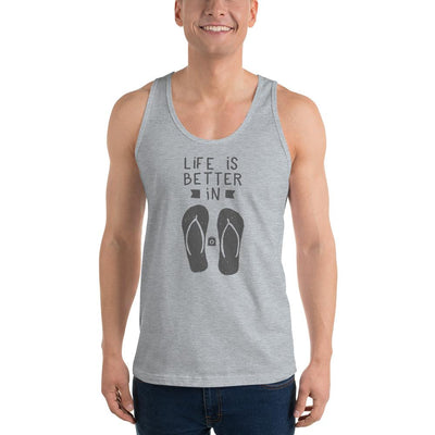 Men's Classic Tank Top - Flip-Flop through Life