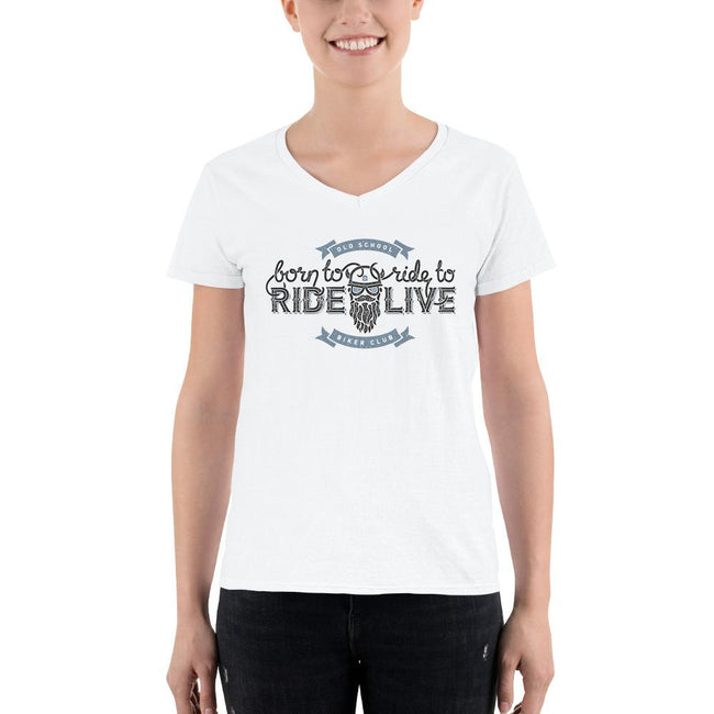 Women's V-Neck T-shirt - The Roadie