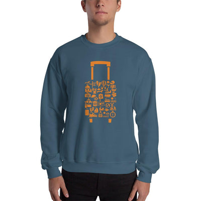 Unisex Crewneck Sweatshirt - The Tireless Traveler: