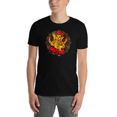 MEN'S ROUND NECK T SHIRT- Blessed Ganapati