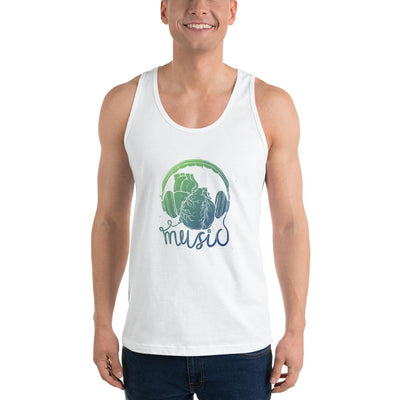 Men's Classic Tank Top - Beat of Heart