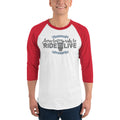 Men's 3/4th Sleeve Raglan T- Shirt - The Roadie