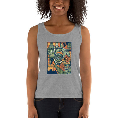 Women's Missy Fit Tank top - Onam Graffiti