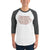 Men's 3/4th Sleeve Raglan T- Shirt - Good days start with coffee