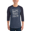 Men's 3/4th Sleeve Raglan T- Shirt - Coffee is always a good idea