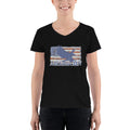 Women's V-Neck T-shirt - American