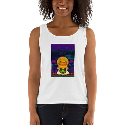 Women's Missy Fit Tank top - Onam- Dancers of Kerala